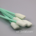 Hög rengöringsförmåga Rektangel Cleanroom Foam Tip Swab